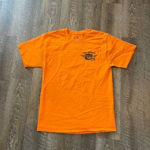 Mens medium Tail of The Dragon Tee with map